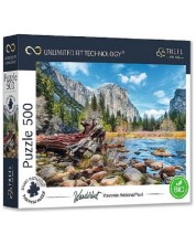 Пъзел Trefl от 500 части - Национален парк Йосемити -1